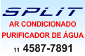 SPLIT - AR CONDICIONADO E PURIFICADORES DE �GUA